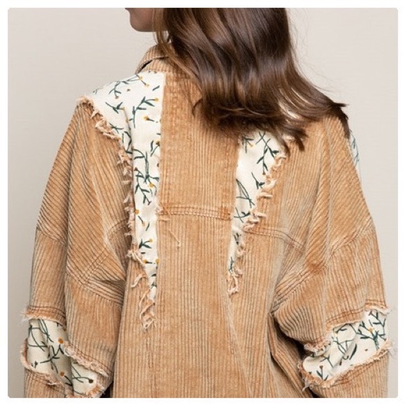 POL Wild At Heart Camel Cord Jacket - Picture 10 of 16